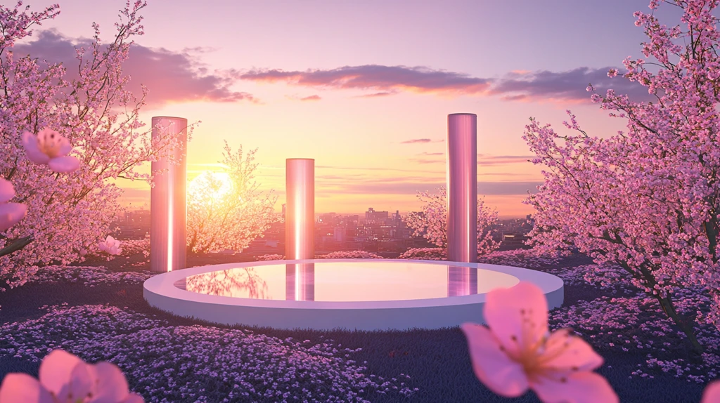 桃花舞台效果图