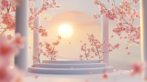 桃花舞台效果图