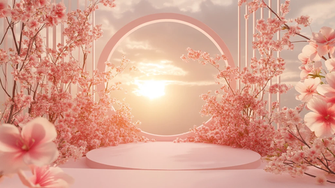 桃花舞台效果图