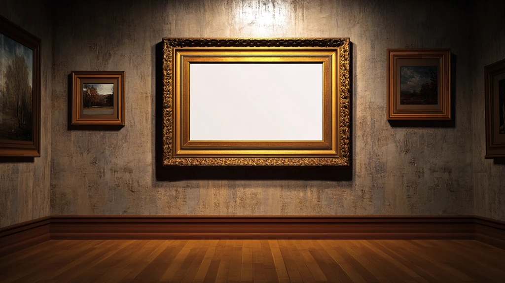 美术展览馆画框