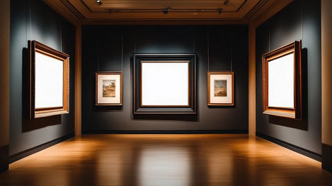 美术展览馆画框