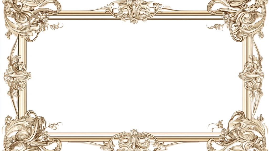 欧式风格边框
