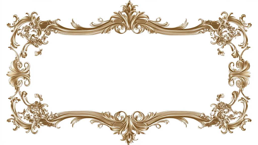 欧式金属感花边