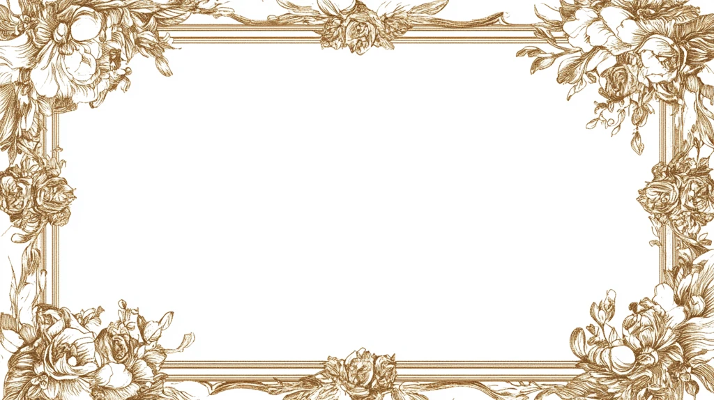 欧式花框