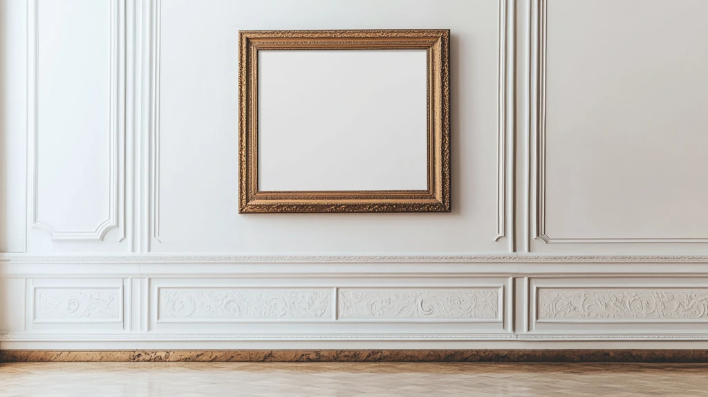 金色石膏线场景