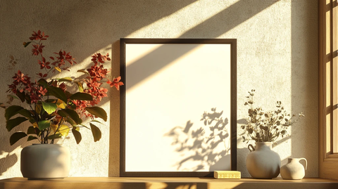 花艺摆件与家居