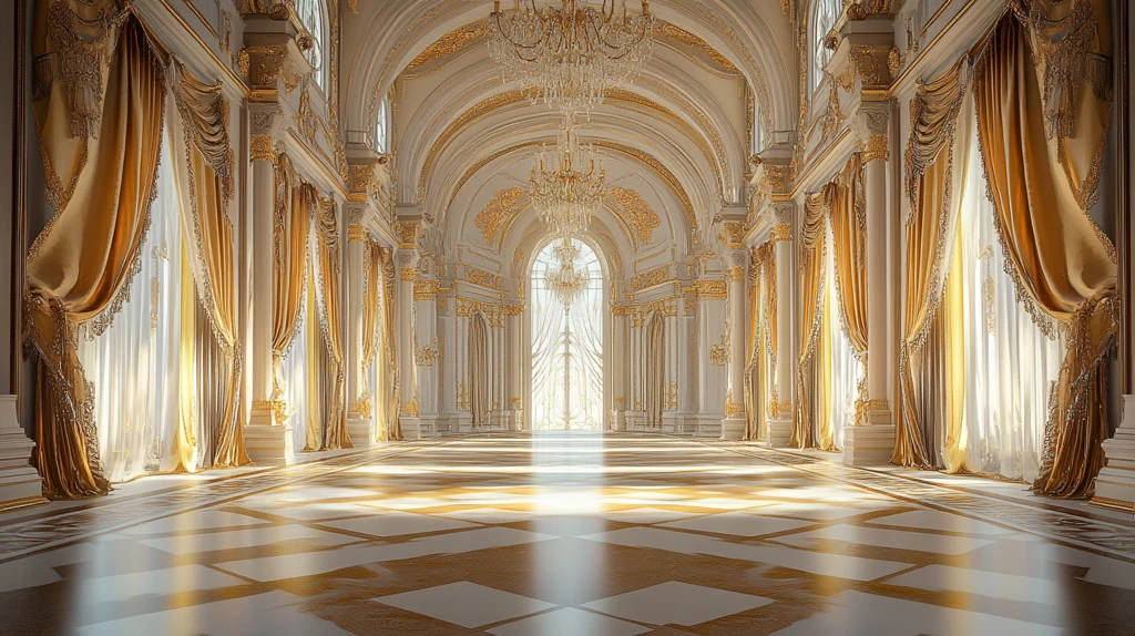 欧式宫殿大厅