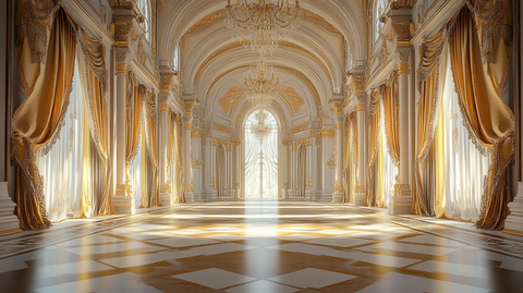 欧式宫殿大厅
