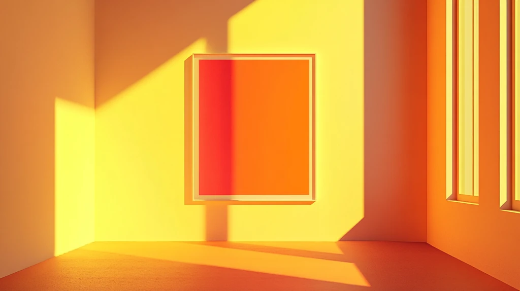 黄色室内暖光太阳光