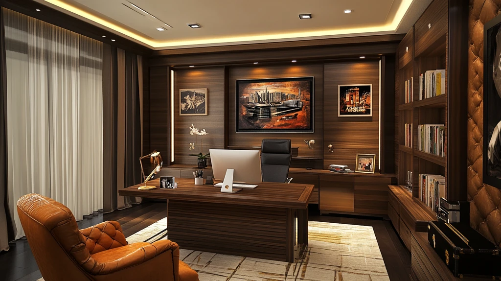 总经理室效果图