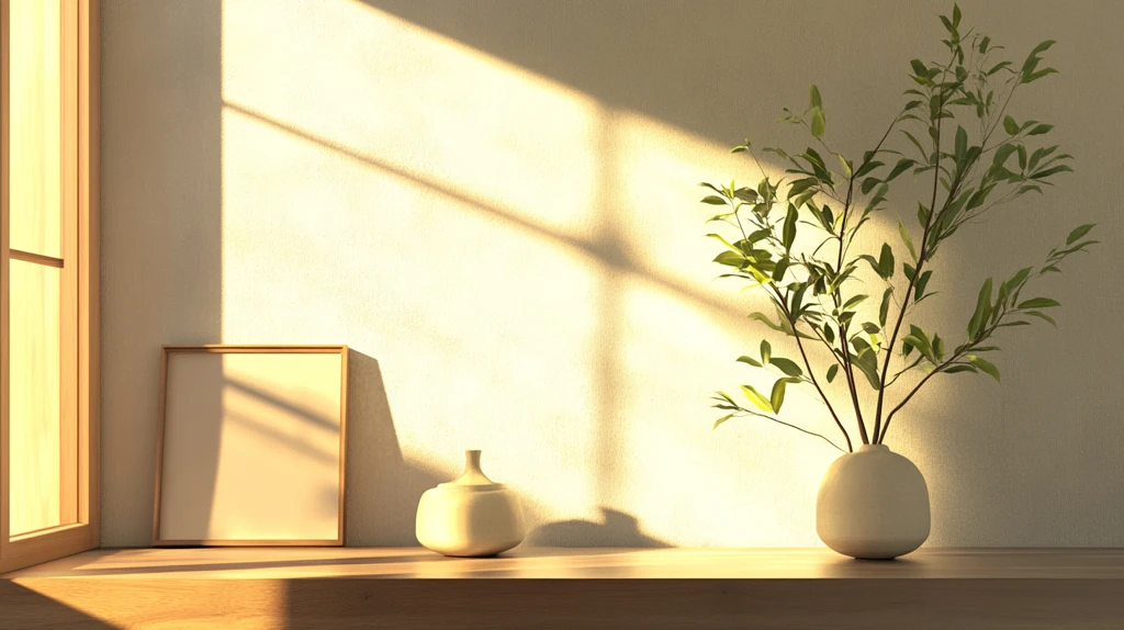 黄色室内暖光太阳光