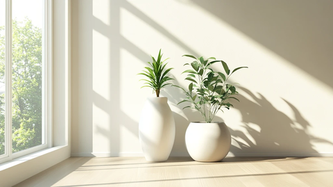 阳光植物窗台小绿植