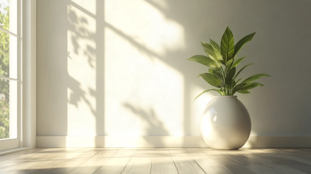 阳光照进室内背景