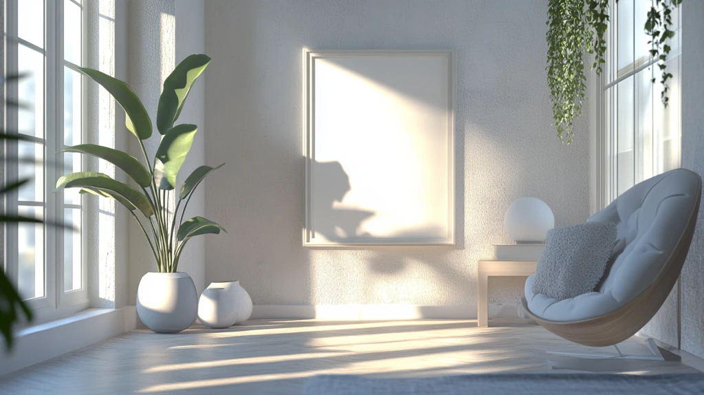 黄色室内暖光太阳光