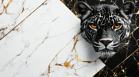 黑金大理石背景