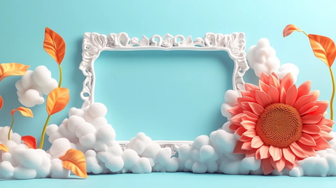 立体框框郁金香