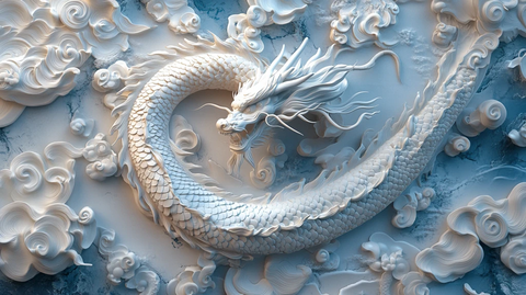 高清浮雕龙