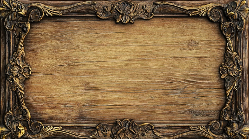 金色花纹木纹背景