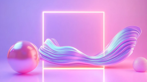 立体渐变发光体设计