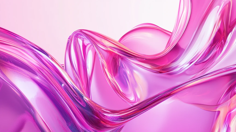 紫粉渐变流