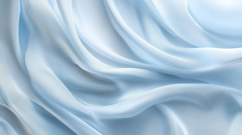 蓝色动感丝绸背景