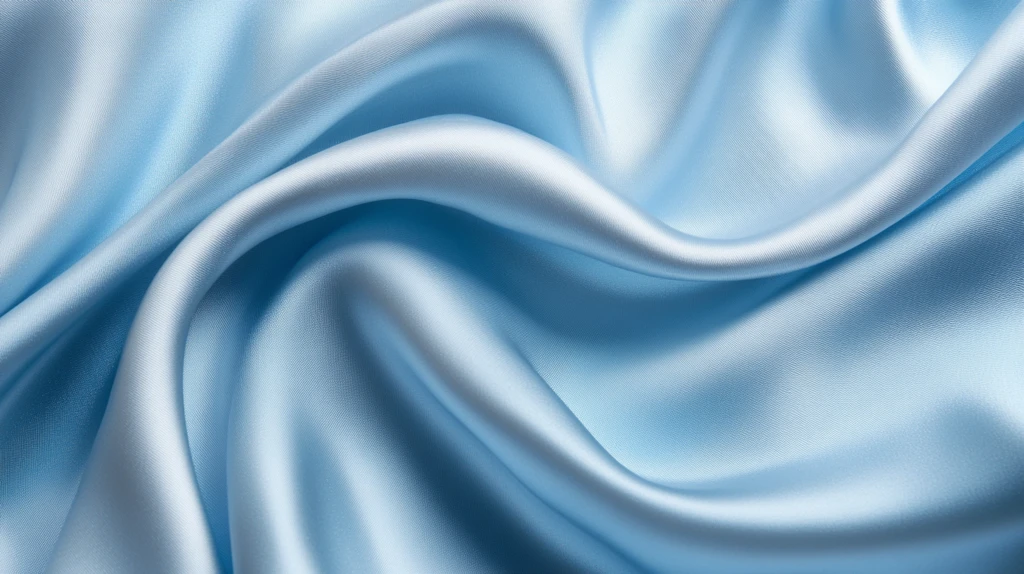 蓝色动感丝绸背景