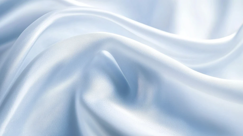 蓝色动感丝绸背景