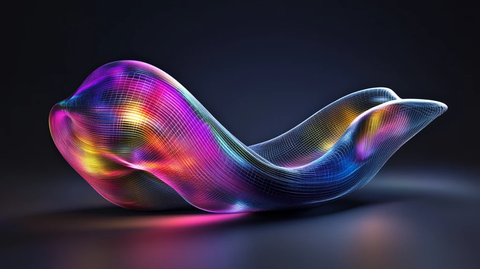 立体渐变发光体设计