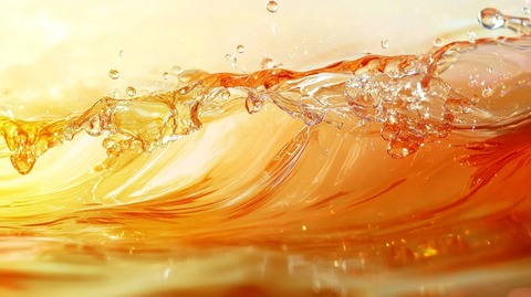 流动的彩色水波动感