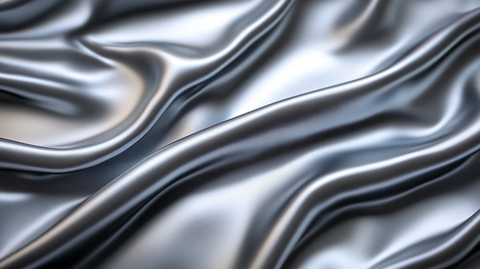 银色丝绸背景