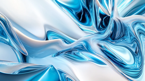 流动液滴状艺术背景