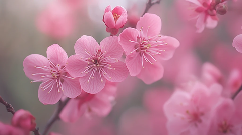 唯美桃花高清壁纸