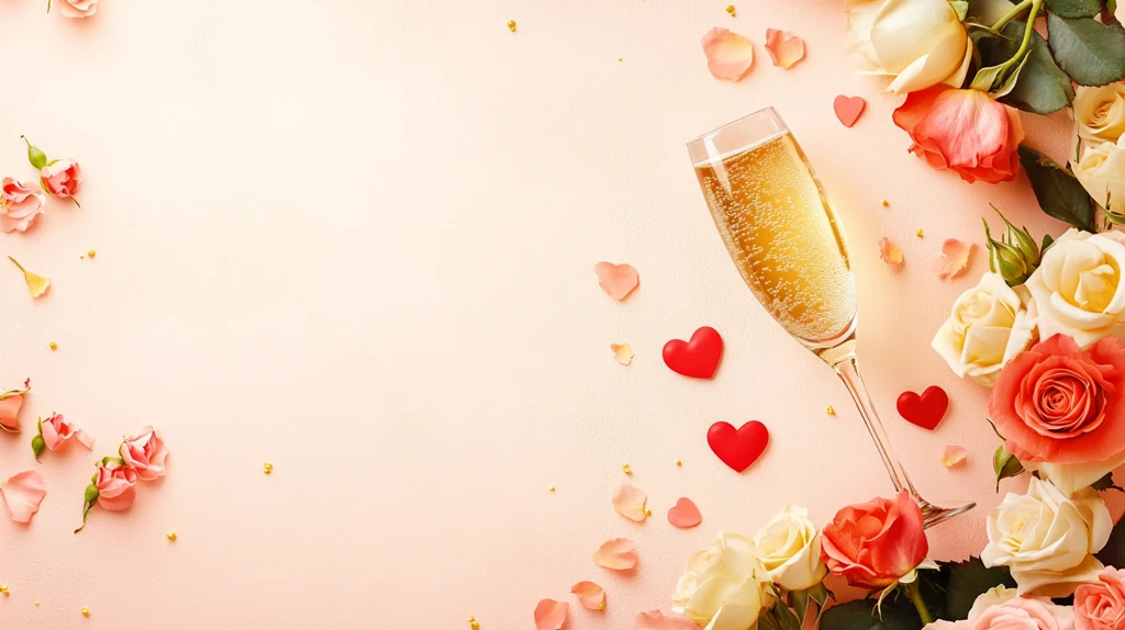 情人节玫瑰卡片