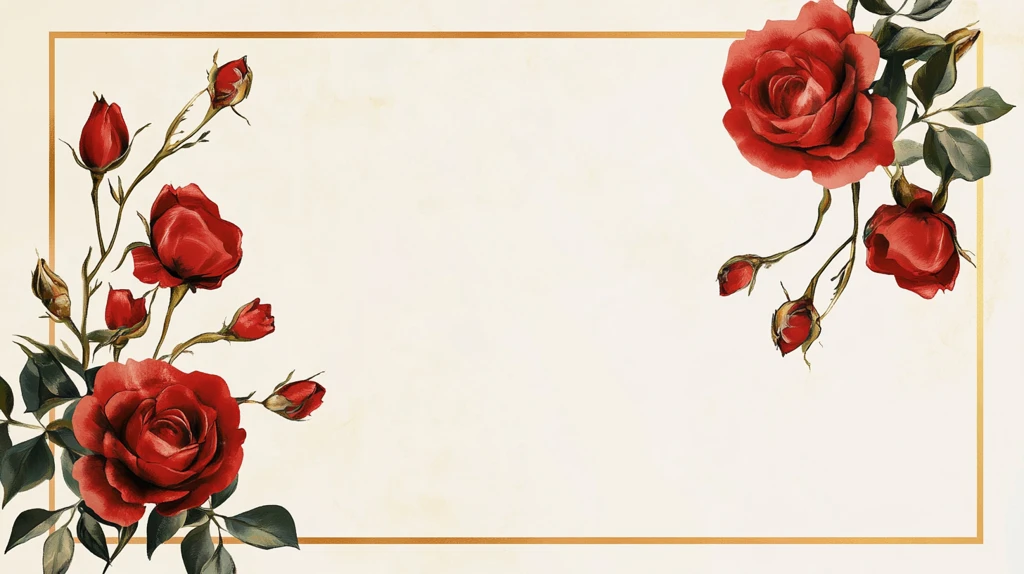 经典玫瑰花主题设计