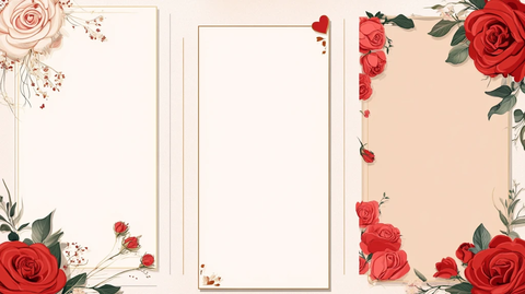 女王节浪漫淘宝背景