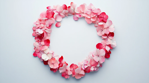 七夕素材情人节花瓣