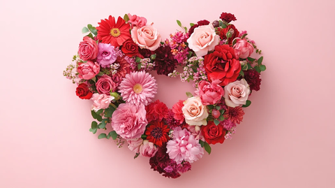 鲜花心造型