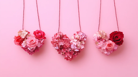 心形花串