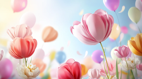 气球背景喜庆背景