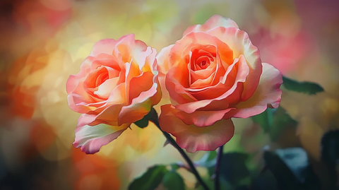 唯美浪漫月季花