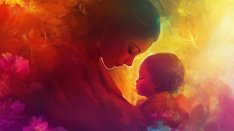 梦幻母亲节背景