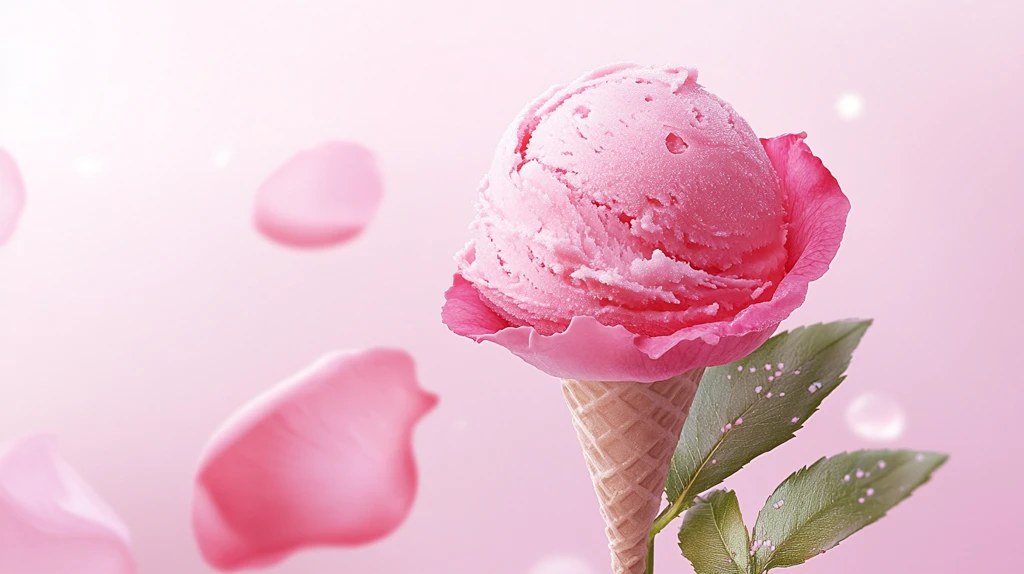 花瓣冰激凌