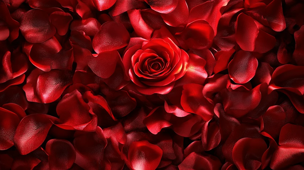 立体玫瑰花藤背景