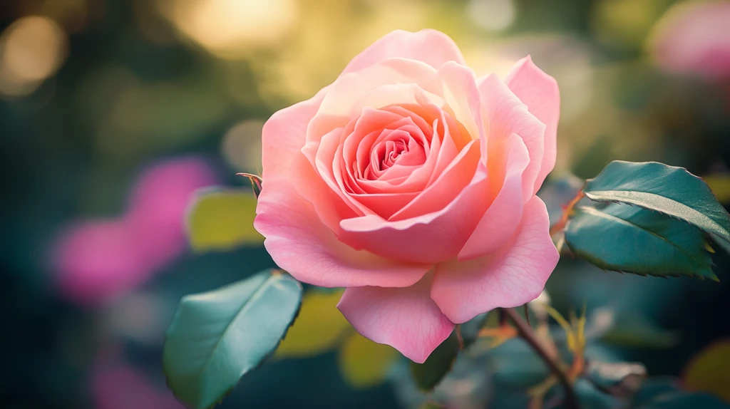 唯美浪漫月季花