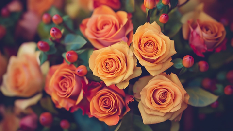 春日绚丽炫丽温柔玫瑰