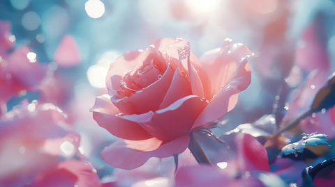 春日绚丽炫丽温柔玫瑰