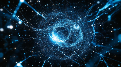 网点创意特效背景