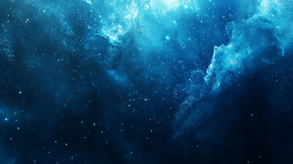 炫酷蓝色宇宙背景
