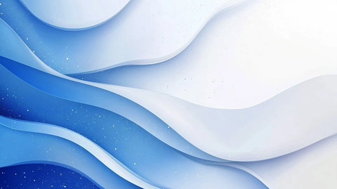 炫彩波浪蓝色渐变纹理