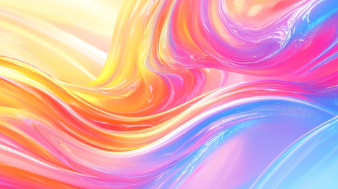 肌理彩色流体背景